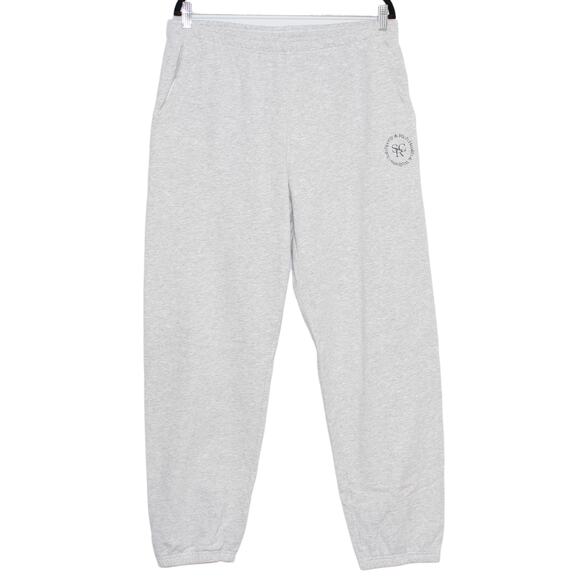 Sporty & Rich Wellness Club Cotton Blend Graphic Sweatpants Size XL - Picture 3 of 10